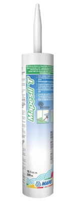 NEW! MAPEI MAPESIL T 100% SILICONE SEALANT, 10.1 fl-oz, WARM GRAY, 3BT009391