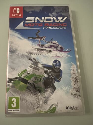 jeu nintendo switch neuf blister snow moto racing freedom course neige uk