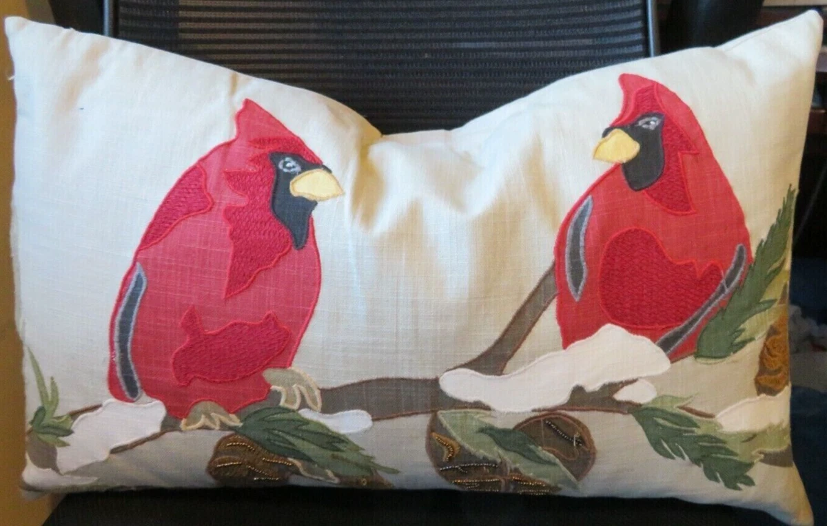 Cardinal pillow pottery clearance barn