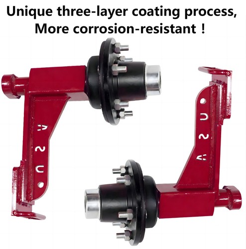 New upgradesuperior Shipping Container Wheels,Container mobile Kits,5x 5.5 Lug - Picture 2 of 10