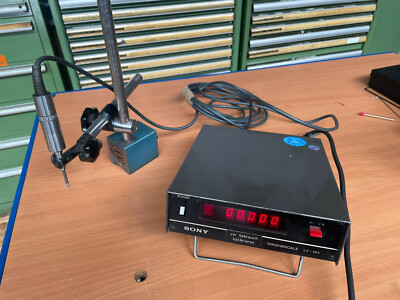 Sony Magnescale Measuring Probe Magnetic Stand Sony LY 101 Digital Display inc VAT