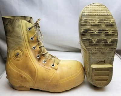 BATA Cold Weather -30° White MICKEY MOUSE BUNNY BOOTS w/ Valve Snowmobile - 9R