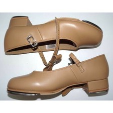 Bloch Dance Women's Merry Jane Tap Shoe 4 Medium US Brown Tan