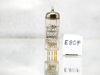 1x Philips Miniwatt SQ E80F/6084 O-Getter Gold Pin Holland NEW testet 100% 2/2