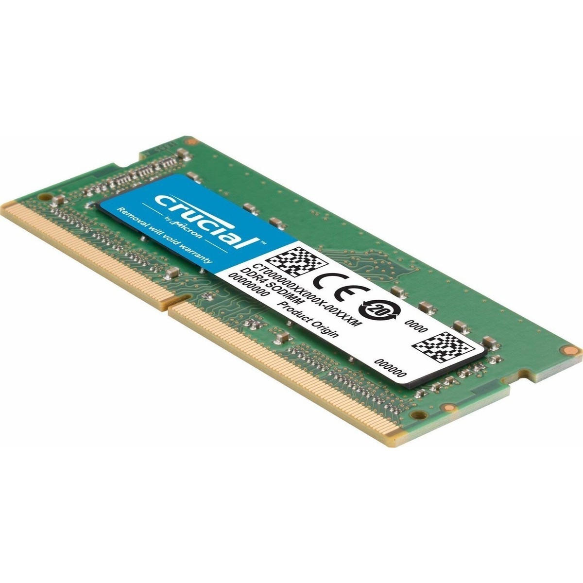 Barrette RAM CRUCIAL DDR4 8 Go 2666 MHz PC4-21300 SODIMM Pour Portable - Neuf