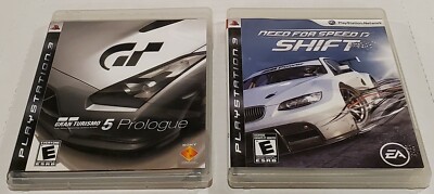 PS3 Lot: Gran Turismo 5 ''Prologue'' & Need For Speed ''Shift'' VIDEO GAMES 