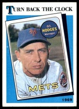 1989 Topps Baseball #664 Gil Hodges Turn Back The Clock
