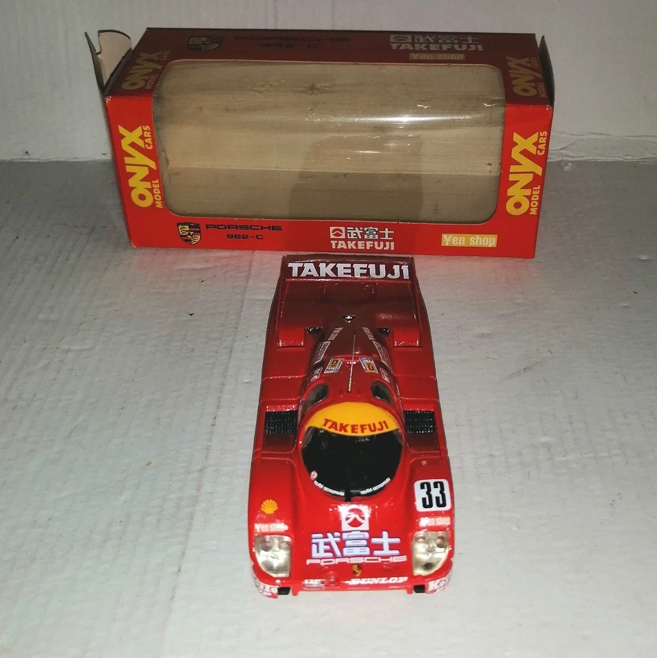 PORSCHE 962 C TAKEFUJI ONYX SCALA 1/43 - Immagine 4 di 4