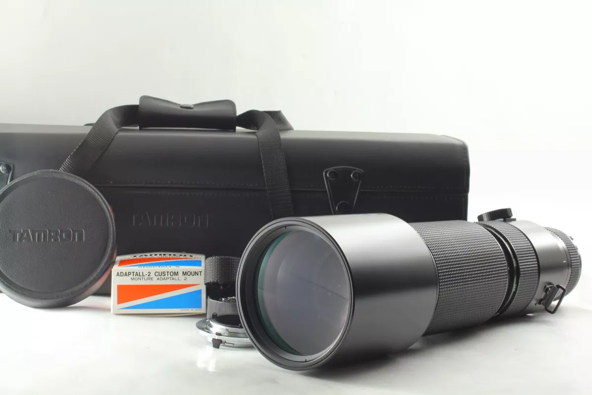 【Near Mint in Case】 Tamron SP Tele 200-500mm F/5.6 31a MF Lens Adaptall2 Nikon