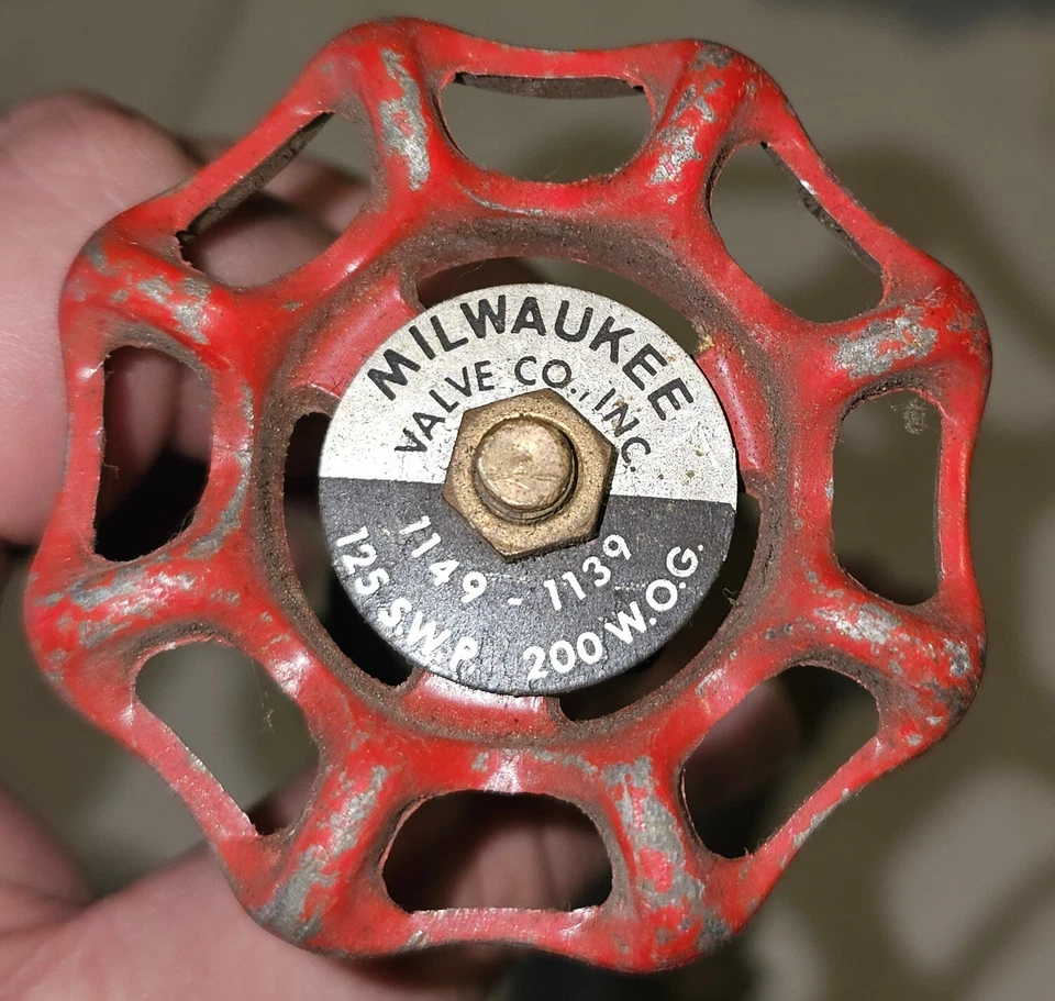 1/2" Milwaukee 125#  FIG 1149-1139 Sweat Brass Gate Valve, Non-Rising Stem - Image 3 of 3