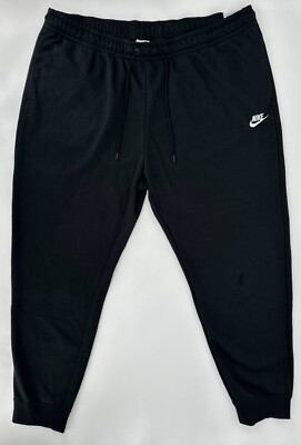 Nike Pants Womens 2X Plus Size Sportswear Black Essential Fleece 90s CJ0412-010