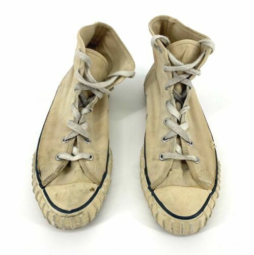 Vintage 1950s Korean War Converse Duck Boots Men 8 Brown Durable Waterproof RARE Vintage 1950s Korean War Converse Duck Boots Men 8 Brown  main image 2
