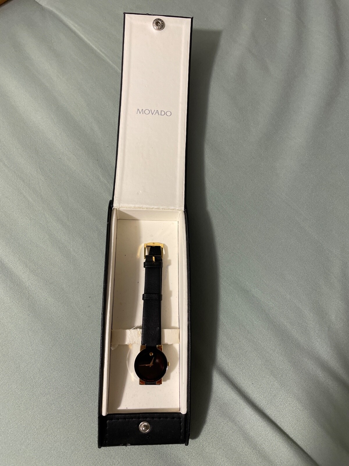 Movado Wrist Watch for Women Pre-Owned Waterproof