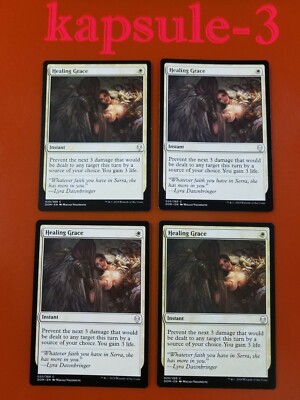 4x Healing Grace (LP-NM) | Dominaria | MTG Magic Cards