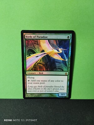 FOIL Birds of Paradise / Birds of Paradise - MTG Magic