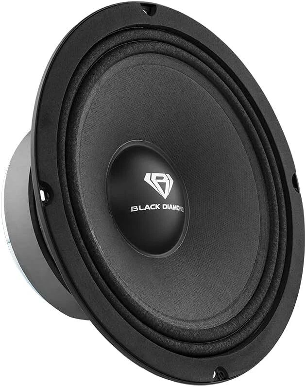 Black Diamond 8" Mid-Range Loudspeaker with Bullet 500 Watts 8-Ohm DIA-M8