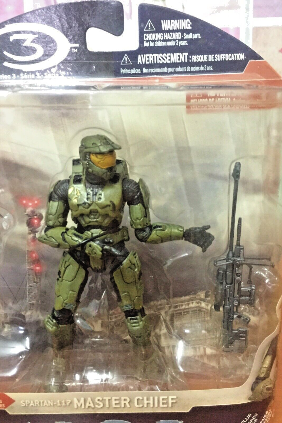 Halo 3 Series 2 Campaign MASTER CHIEF Spartan-117 5.25 Figure