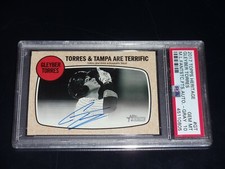 2017 Topps Heritage Gleyber Torres Auto PSA 10 - GEM MINT #GT Gray 16/25 POP 2!