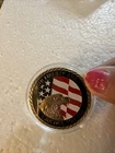United We Stand “September 11 2001” With Liberty & Justice For All Gold Coin