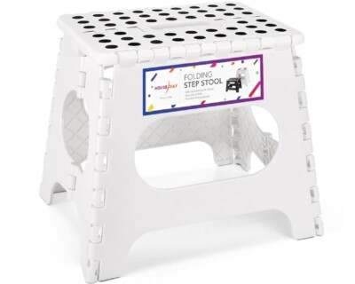 2 x HOUSE DAY 22cm Tritthocker Klappbar - Faltbarer Hocker Kinder Klappstuhl