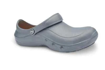 TOFFELN CLOGS GREY COMFORTABLE SAFETY WORK SHOES UK SIZE 3-6 **RRP£54.95** NEW