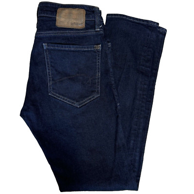 Mavi James Skinny Jeans Mens 30x30 actual 28x28.5 Stretch Dark Blue Indigo Wash