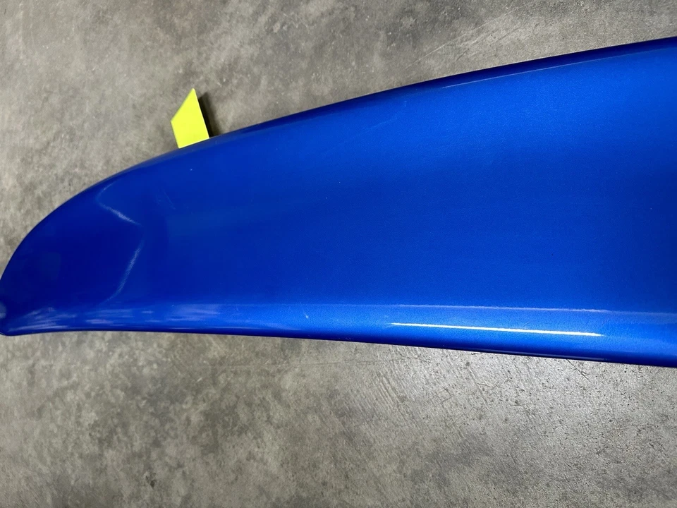 2001 Ford Escort ZX2 deck lid SPOILER ONLY F8C6-6341680-AAW, BRIGHT BLUE 014592 Foto 3 de 4