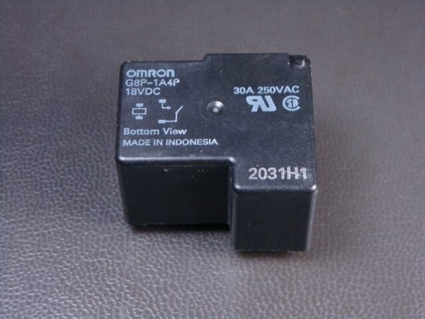 Relè Omron G8P-1A4TP 18VDC 30A 250VAC - Uso Generale, Nuovo Di Zecca