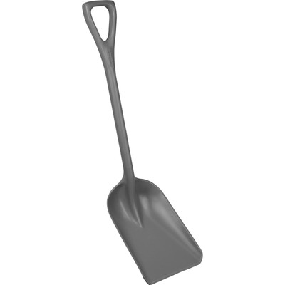 698188 Shovel,One-Piece,11'',PP,Gray