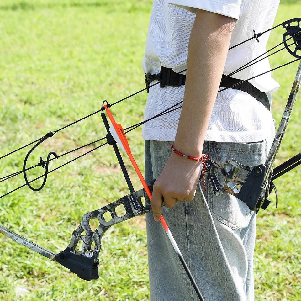 30" Carbon Arrows Archery SP500 Vanes Screw Tips Recurve Bow Compoundbow Hunting - Image 4 of 4