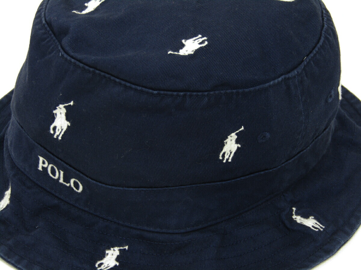 Polo Ralph Lauren Safari Bucket Hat Cappellino Multi Pony 2 opzioni di colore 
