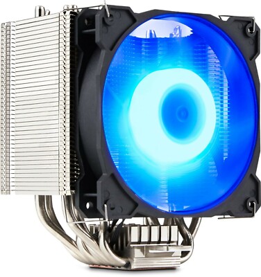 Gelid Solutions Sirocco Quiet RGB CPU Luftkühler Intel und AMD CPUs bis 200W TDP
