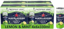 San Pellegrino Lemon & Mint 24x330ml