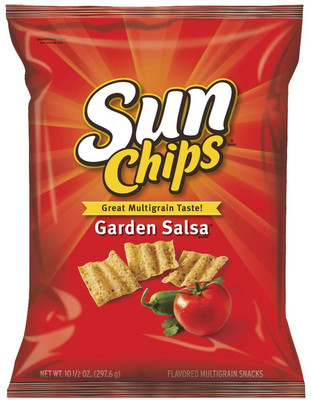 Sun Chips Multigrain Snacks Garden Salsa Flavor, 10.5 Ounce (Pack of 3)