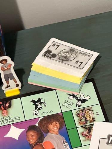 Monopoly Junior Disney Channel Edition Board Game COMPLETE Hannah Montana - Picture 6 of 12