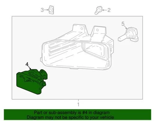 NEW OEM Ford Fog 2015-2020 F-150 20-22 F-Super Duty Right Fog Lamp FL3Z-15200-C - Image 2 of 2