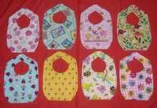 NEW cute BABY BIB 5 Designs Bumble Bees Ladybug insect butterfly ship discounts