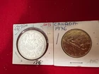 1976 Canoe golden color 1978  Games Commonwealth Canada Silver Dollar COIN D2-18