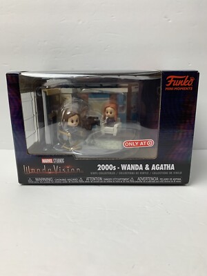FUNKO MINI MOMENTS WANDAVISION WANDA & AGATHA 2000s TARGET EXCLUSIVE NIB NEW