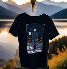 Halloween Michael Meyers Boogeyman Black Men’s T-shirt Size M Grafic Print