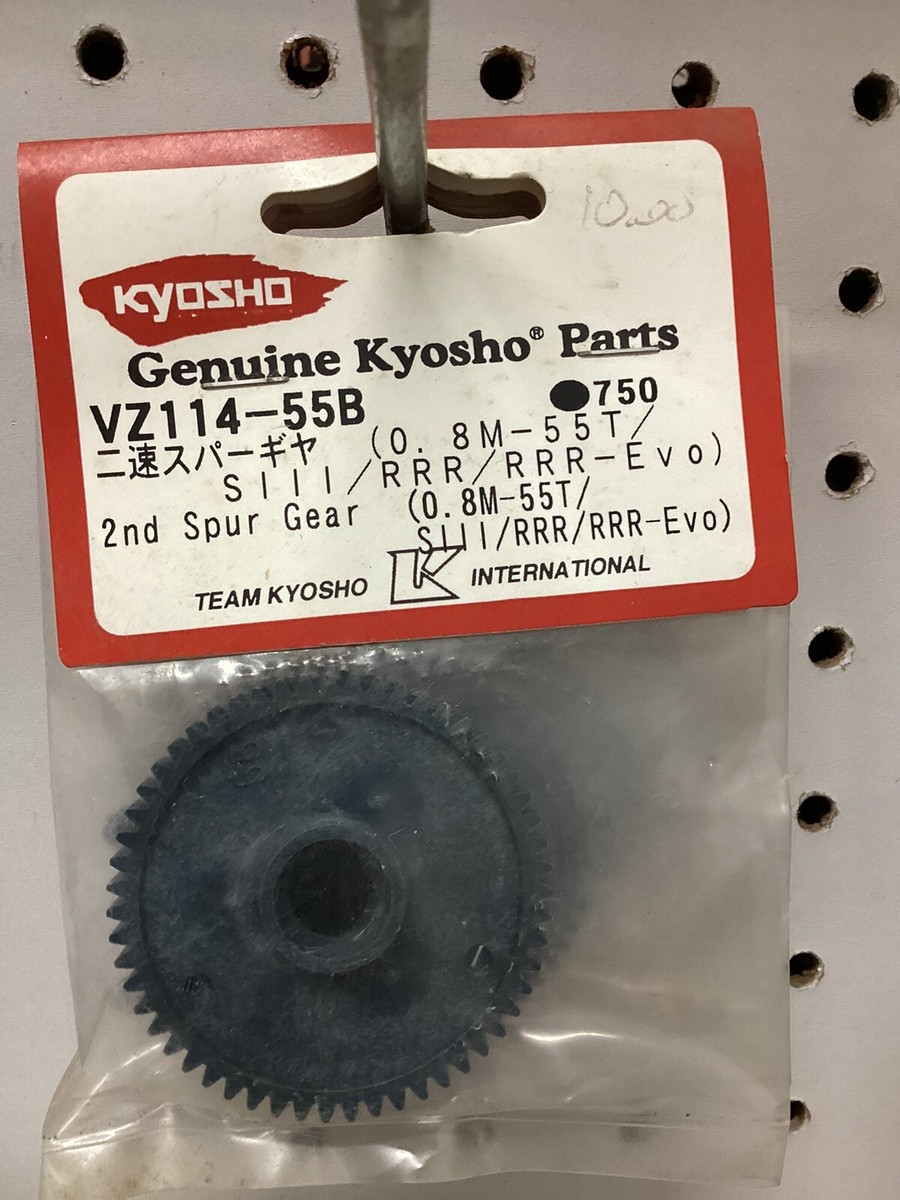 KYOSHO VZ114-55B 2nd spur gear (0.8-55T) | eBay