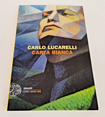Buch Weißbuch von Carlo Lucarelli Roman Thriller Gelb Einaudi 2014 Neu