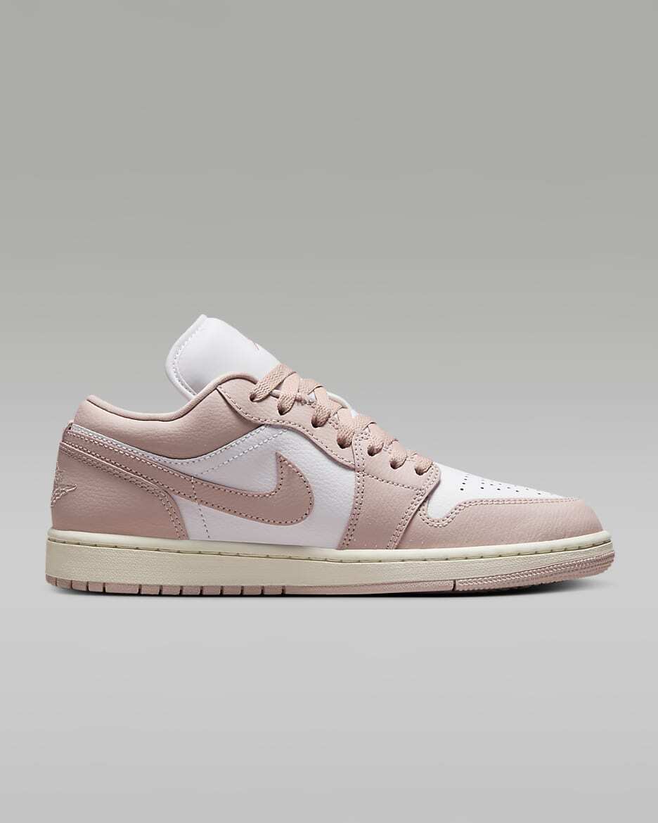 【ナイキ】★(W) Jordan 1 Low White Pink Oxford★大人気★ Air Jordan 1 Low “Pink Oxford” Officially Revealed