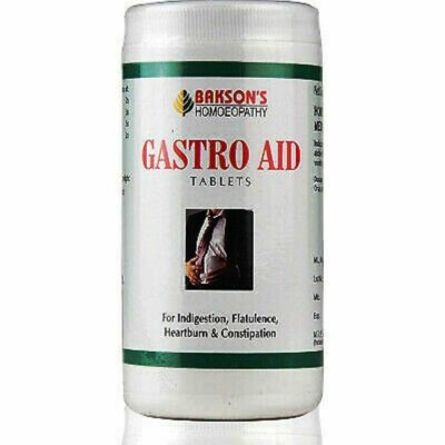 Bakson Gastro Aid (200tablets) Hyperacidity, Belching Free Shipping World Wide