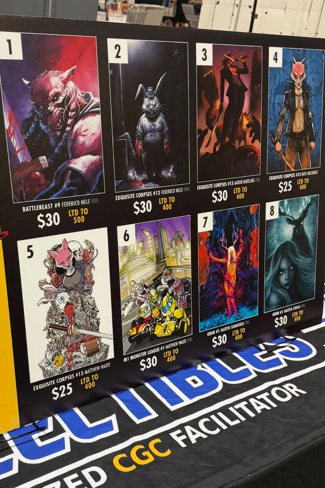 COMICS + SIGNED EXCLUSIVES w/ MADWORLD