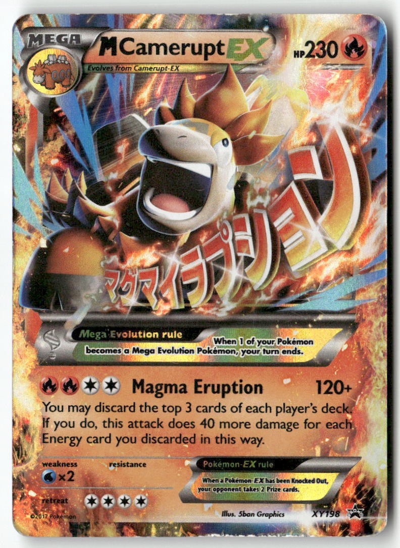 M Camerupt EX [PR - XY198] Promo XY Promos EN HP