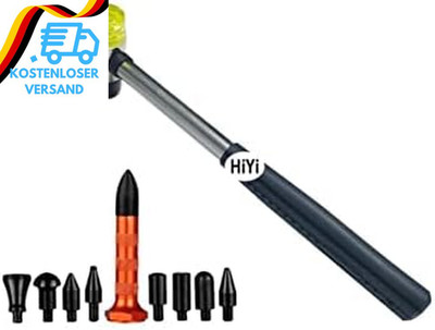 Car Dent Fix Tools Beulen-Reparatur-Hammer Mit Verschiedenen Aufsätzen, DIY, 10 
