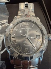 RAYMOND WEIL Parsifal Automatic Men's Stainless Steel Watch, Box & Manual