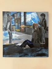 Original Acrylic Painting - Evening Time - 20" x 20"