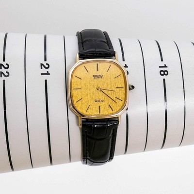 SEIKO Dolce クォーツ時計 6020-5950 10k Seiko Dolce Quartz 10K Gold Filled Vintage Watch 6020 5950